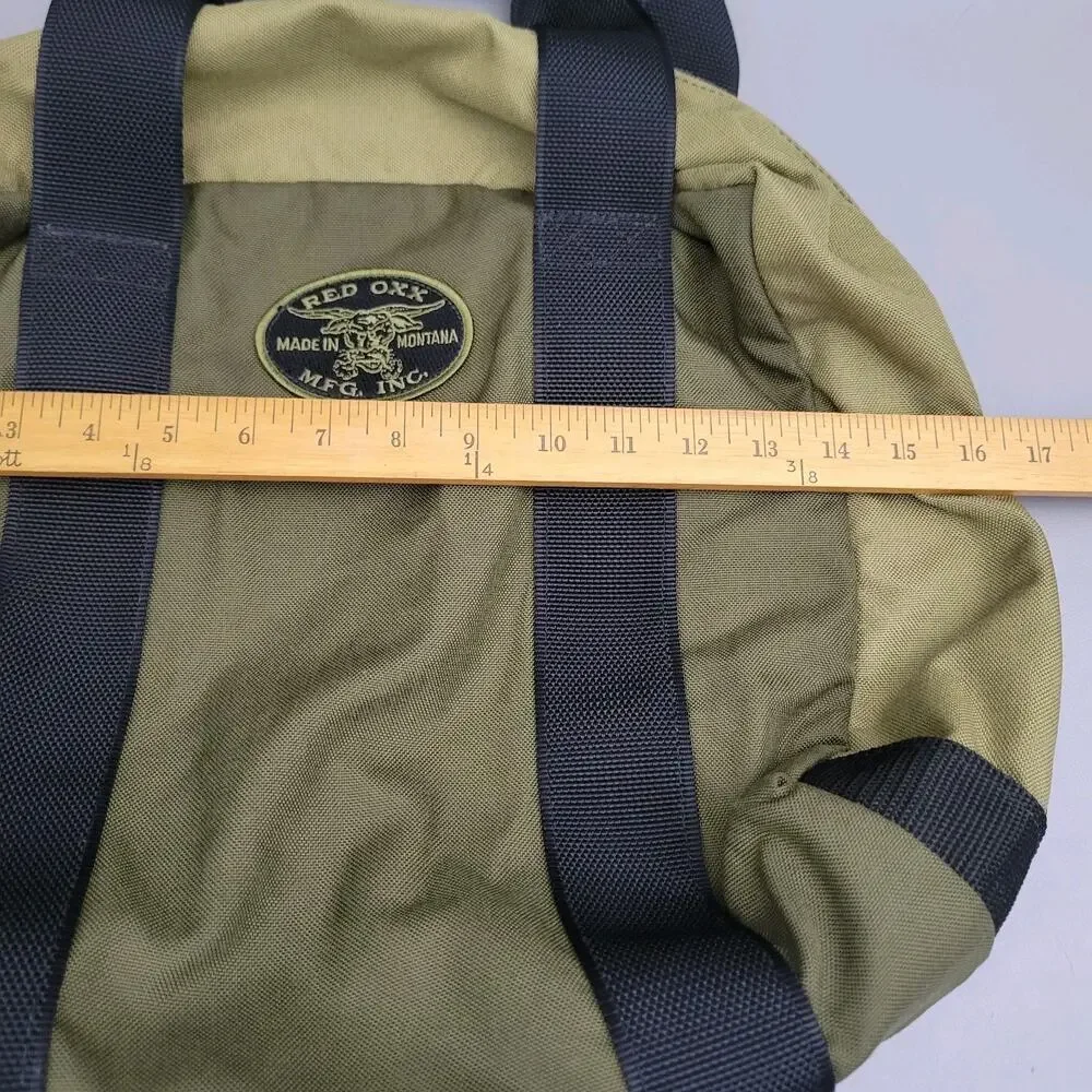 Red Oxx Bag Duffel Carry on Green Overnight 